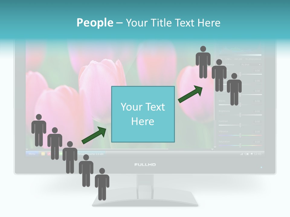 System Internet Connection PowerPoint Template