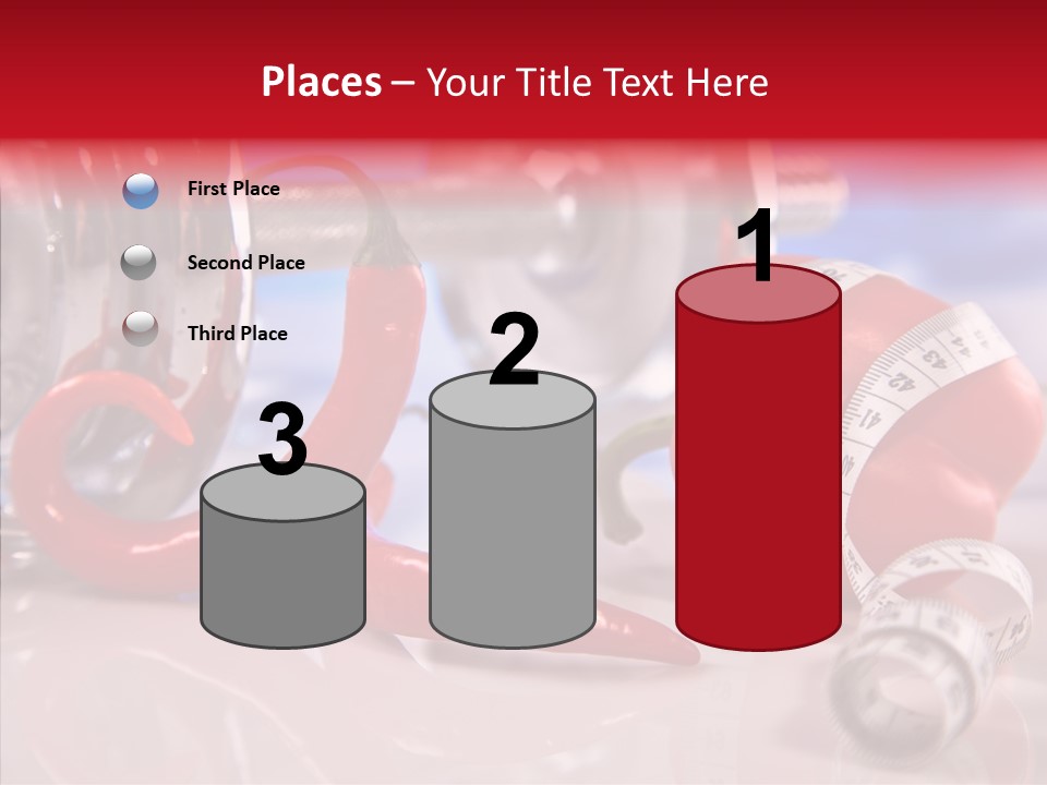 Fitness Eating Fit PowerPoint Template