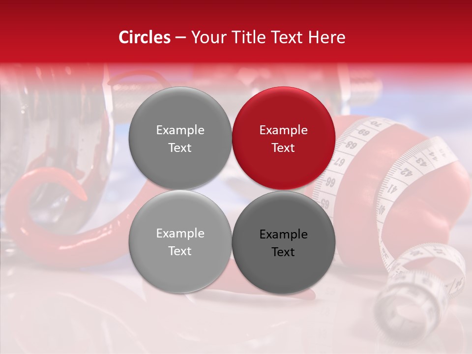 Fitness Eating Fit PowerPoint Template