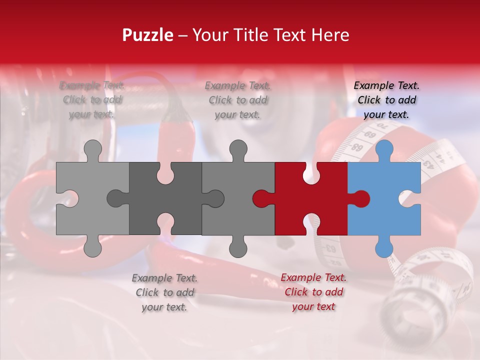 Fitness Eating Fit PowerPoint Template
