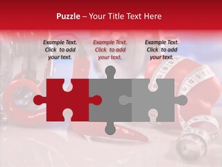 Fitness Eating Fit PowerPoint Template