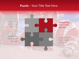 Fitness Eating Fit PowerPoint Template