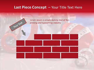 Fitness Eating Fit PowerPoint Template