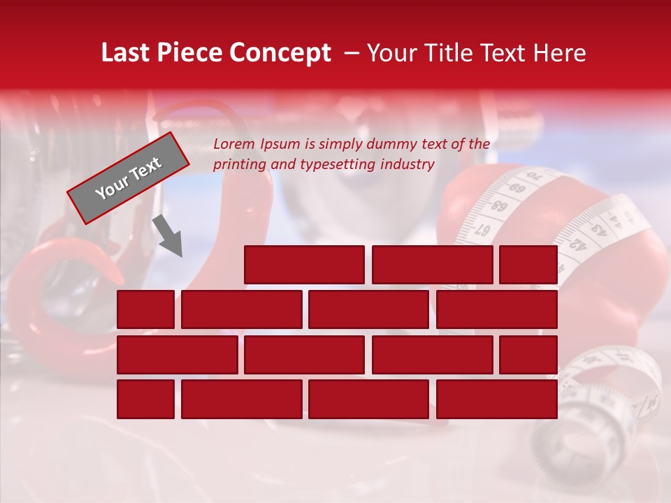 Fitness Eating Fit PowerPoint Template