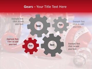 Fitness Eating Fit PowerPoint Template