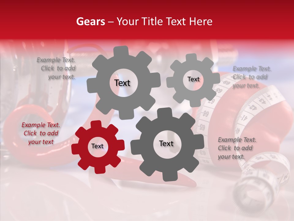 Fitness Eating Fit PowerPoint Template