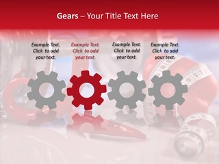 Fitness Eating Fit PowerPoint Template