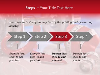 Fitness Eating Fit PowerPoint Template