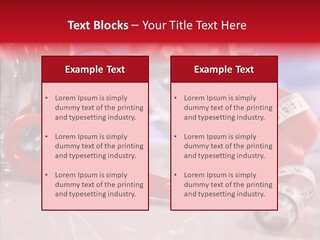 Fitness Eating Fit PowerPoint Template