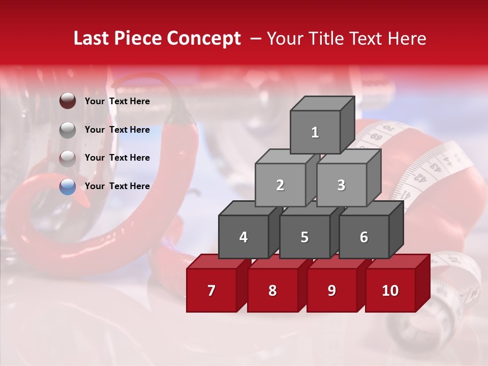 Fitness Eating Fit PowerPoint Template