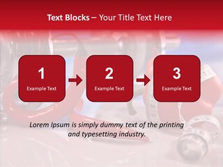 Fitness Eating Fit PowerPoint Template