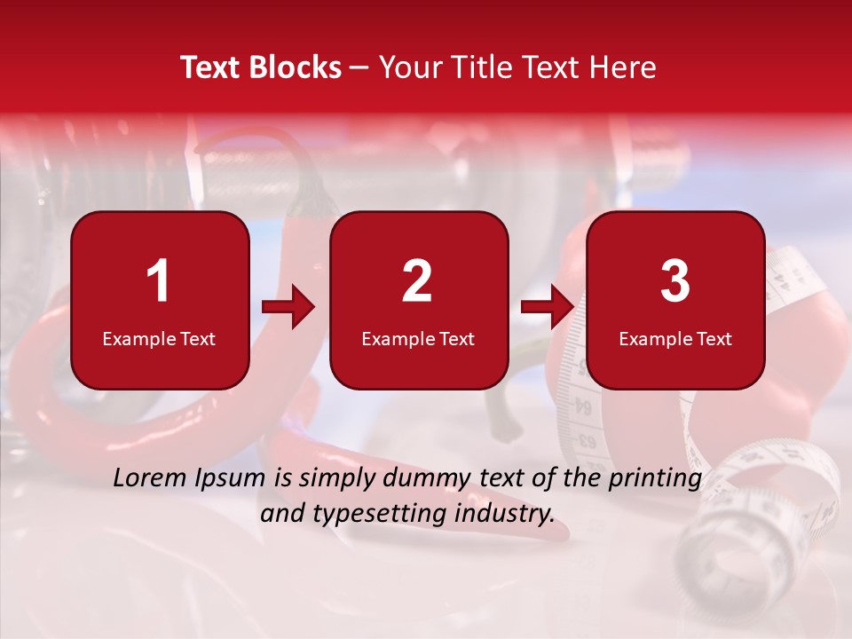 Fitness Eating Fit PowerPoint Template