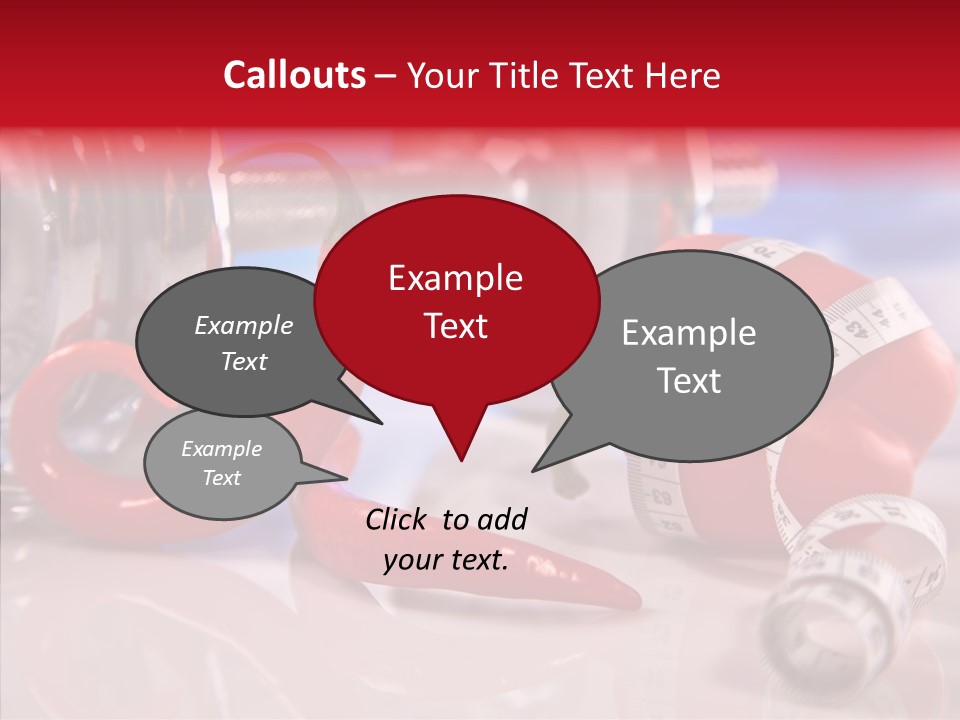 Fitness Eating Fit PowerPoint Template