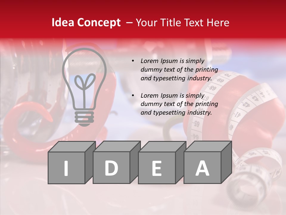 Fitness Eating Fit PowerPoint Template