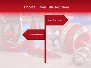 Fitness Eating Fit PowerPoint Template