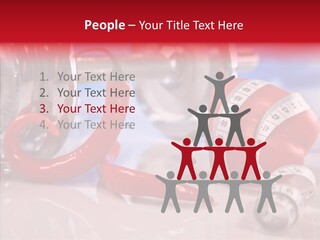 Fitness Eating Fit PowerPoint Template
