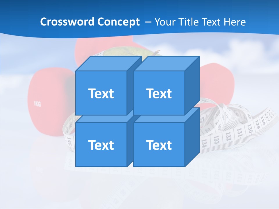 Health Strength Fat PowerPoint Template
