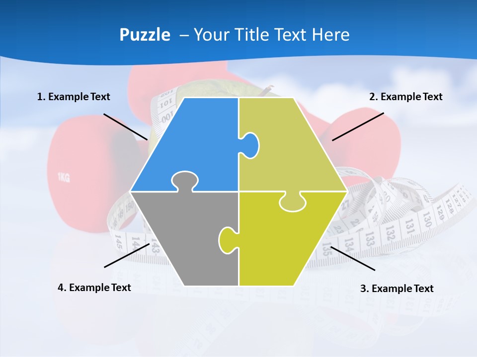 Health Strength Fat PowerPoint Template
