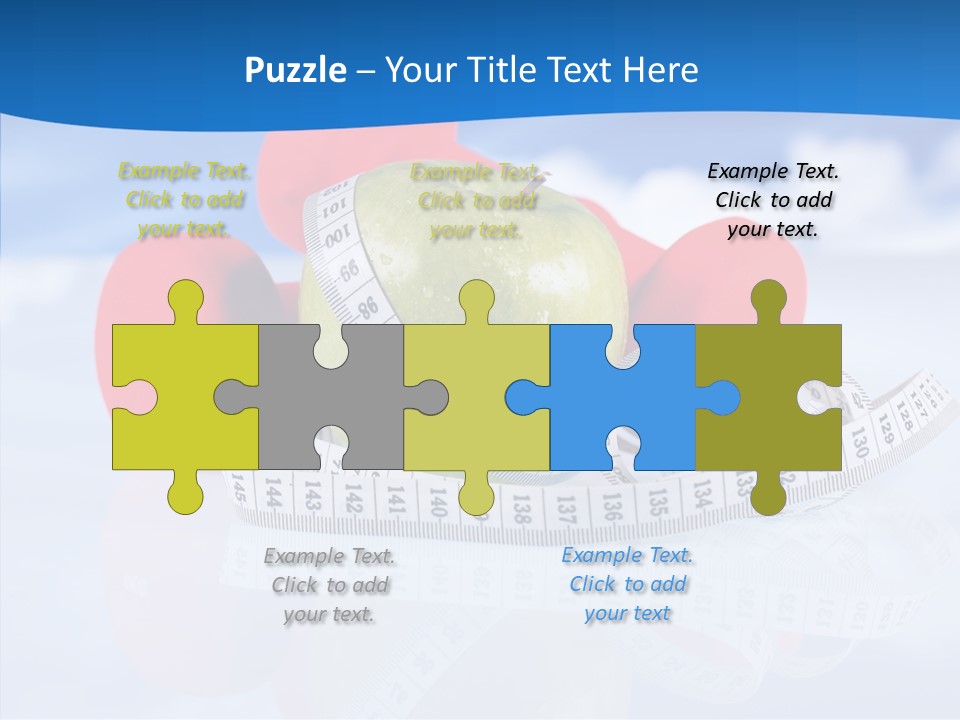 Health Strength Fat PowerPoint Template