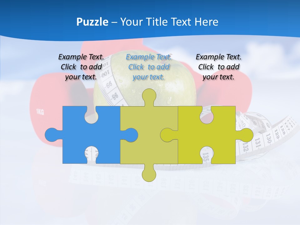 Health Strength Fat PowerPoint Template