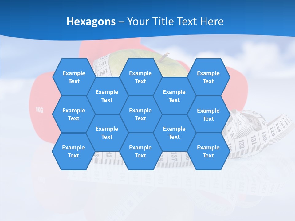 Health Strength Fat PowerPoint Template