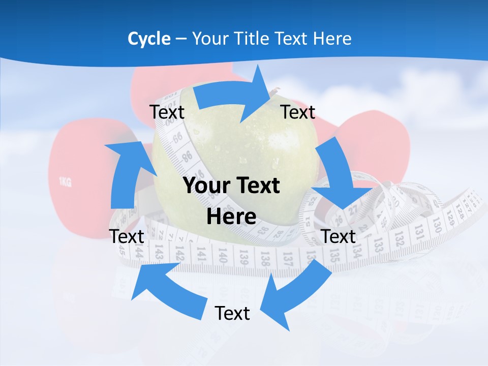 Health Strength Fat PowerPoint Template