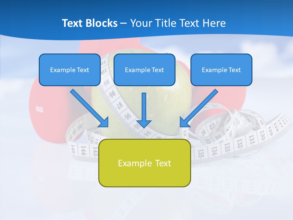 Health Strength Fat PowerPoint Template