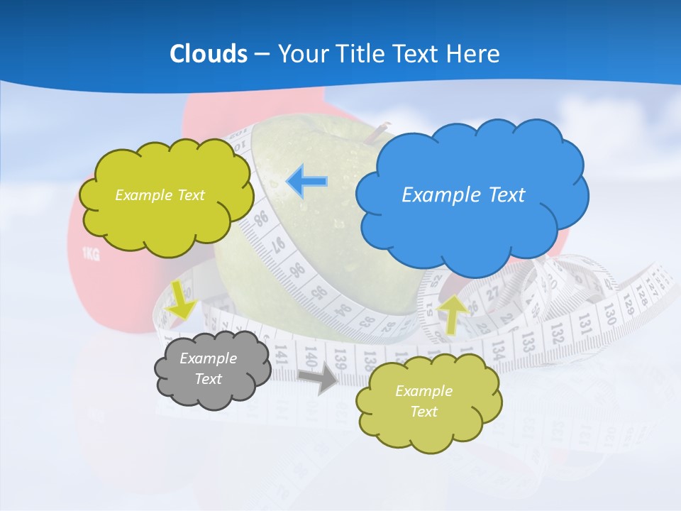 Health Strength Fat PowerPoint Template