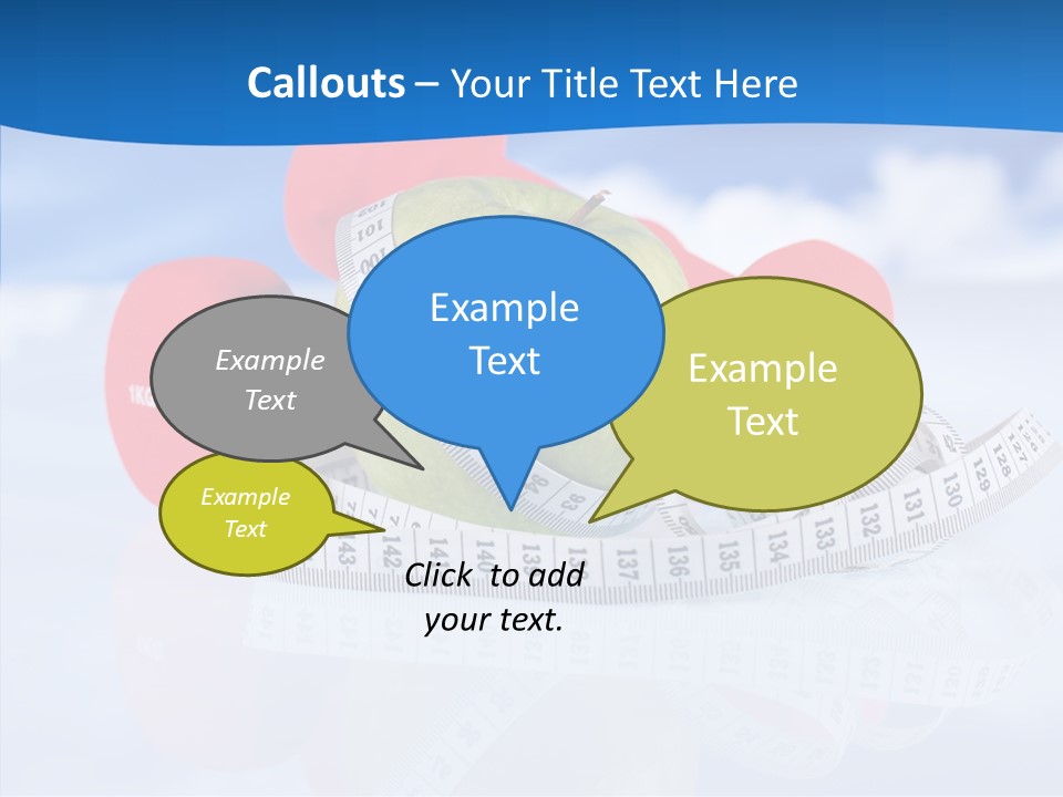 Health Strength Fat PowerPoint Template