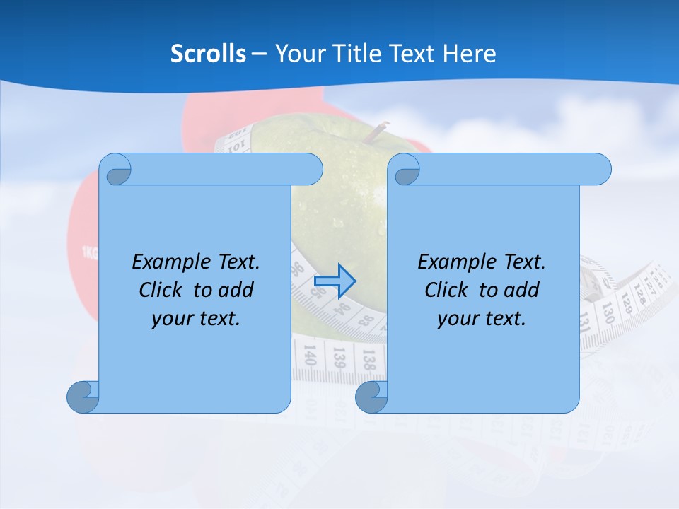 Health Strength Fat PowerPoint Template