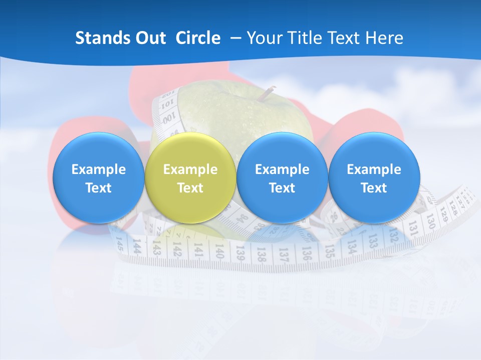 Health Strength Fat PowerPoint Template