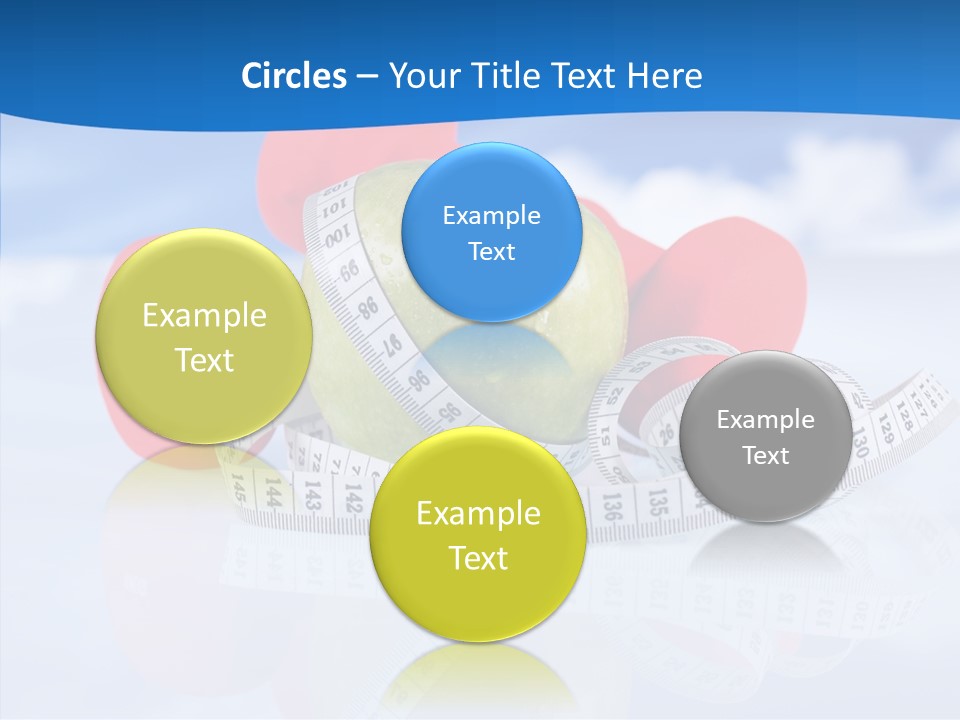 Health Strength Fat PowerPoint Template