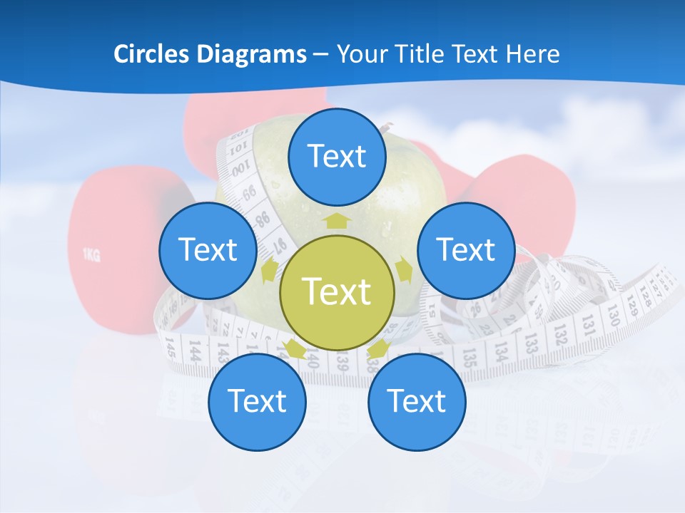 Health Strength Fat PowerPoint Template