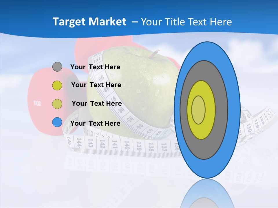 Health Strength Fat PowerPoint Template