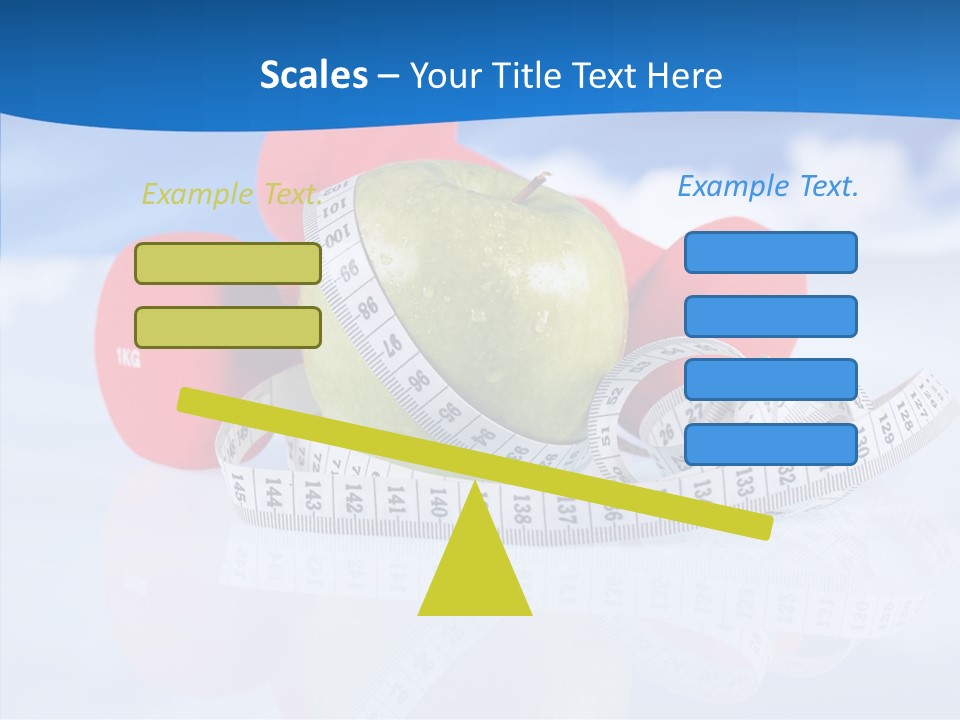 Health Strength Fat PowerPoint Template
