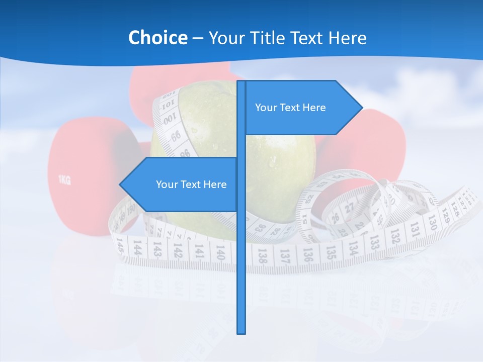 Health Strength Fat PowerPoint Template