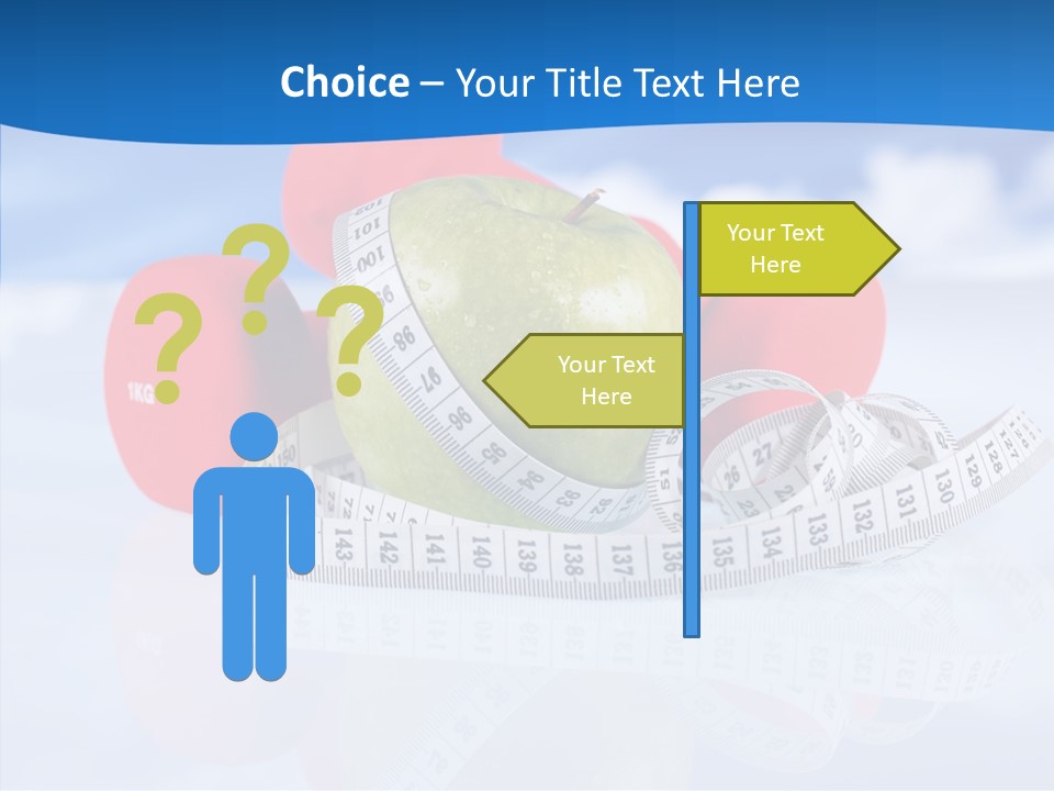 Health Strength Fat PowerPoint Template