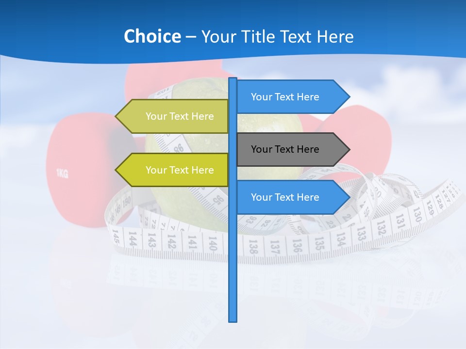 Health Strength Fat PowerPoint Template
