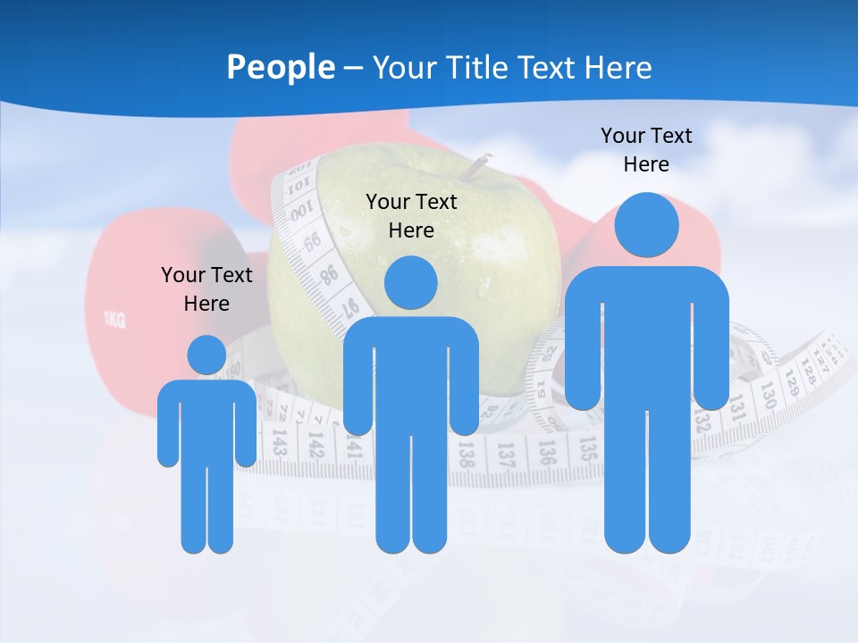 Health Strength Fat PowerPoint Template