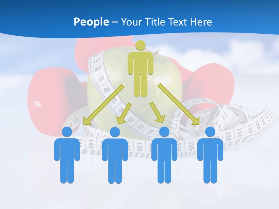 Health Strength Fat PowerPoint Template