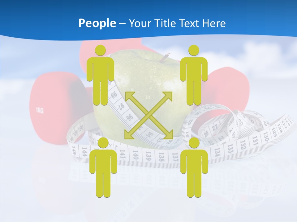 Health Strength Fat PowerPoint Template