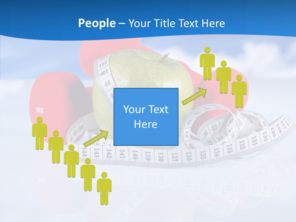 Health Strength Fat PowerPoint Template