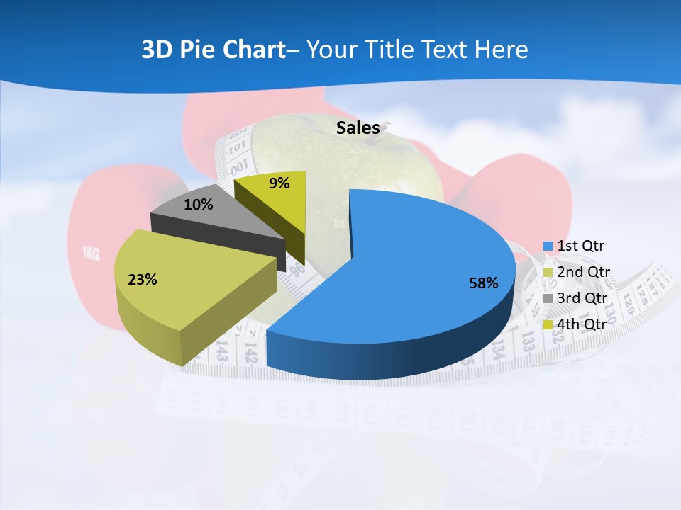 Health Strength Fat PowerPoint Template