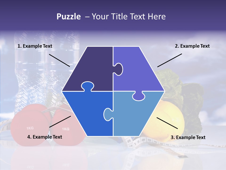 Tape Red Weight PowerPoint Template