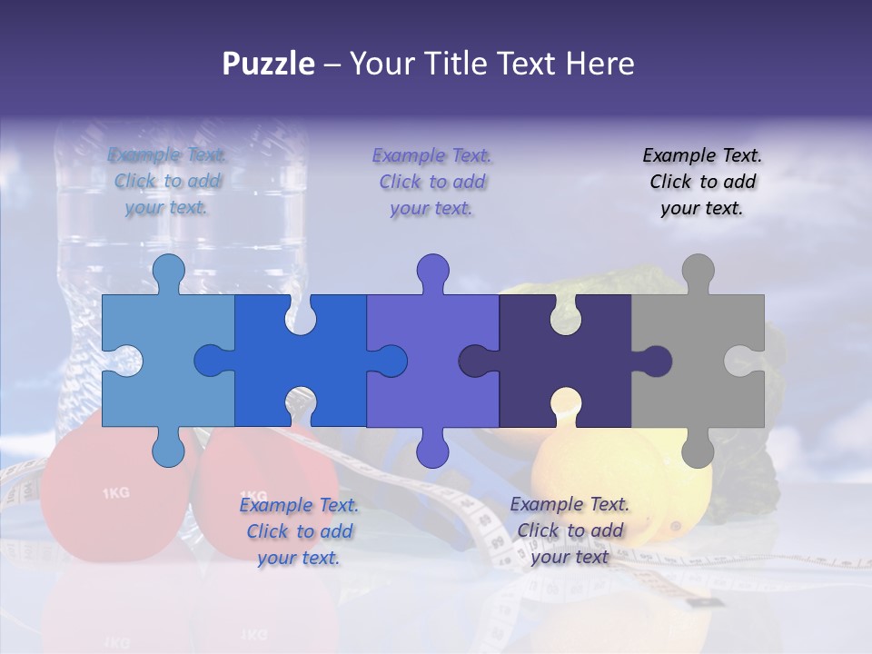 Tape Red Weight PowerPoint Template