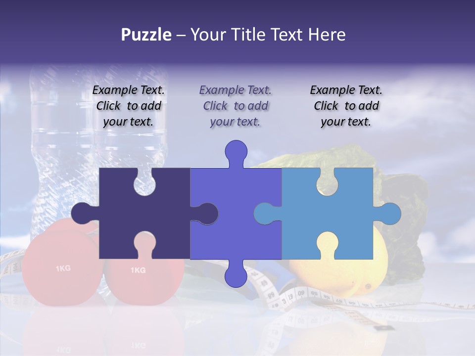 Tape Red Weight PowerPoint Template