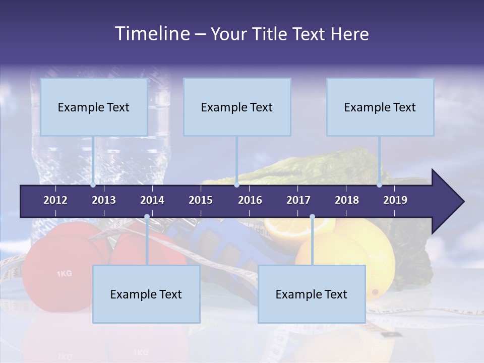 Tape Red Weight PowerPoint Template