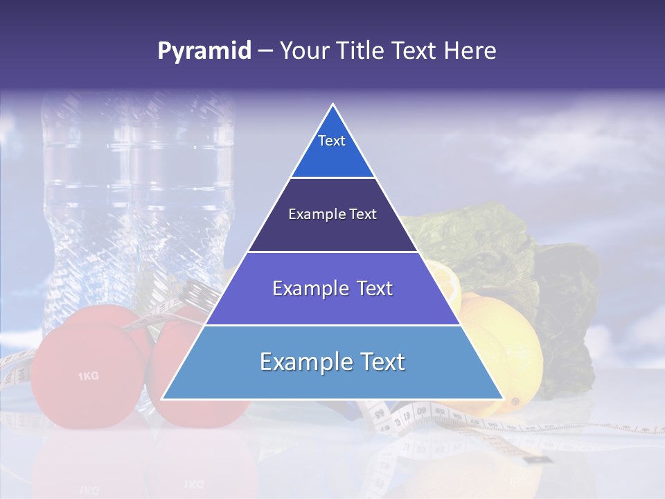 Tape Red Weight PowerPoint Template