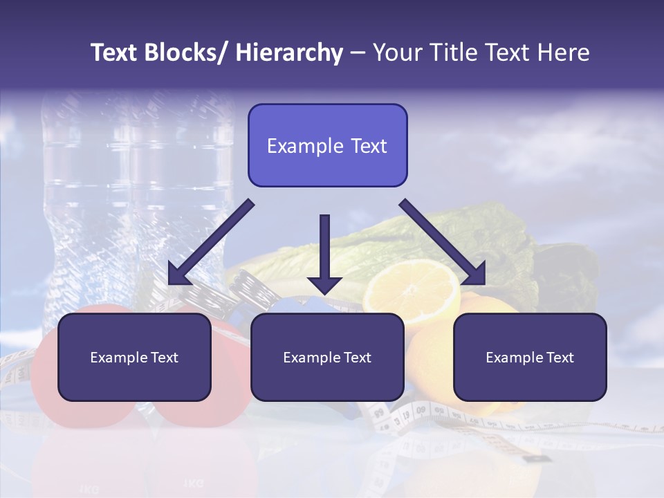 Tape Red Weight PowerPoint Template