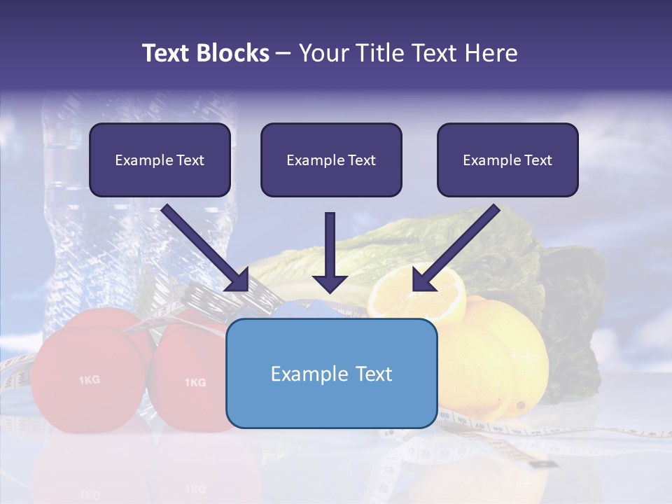 Tape Red Weight PowerPoint Template